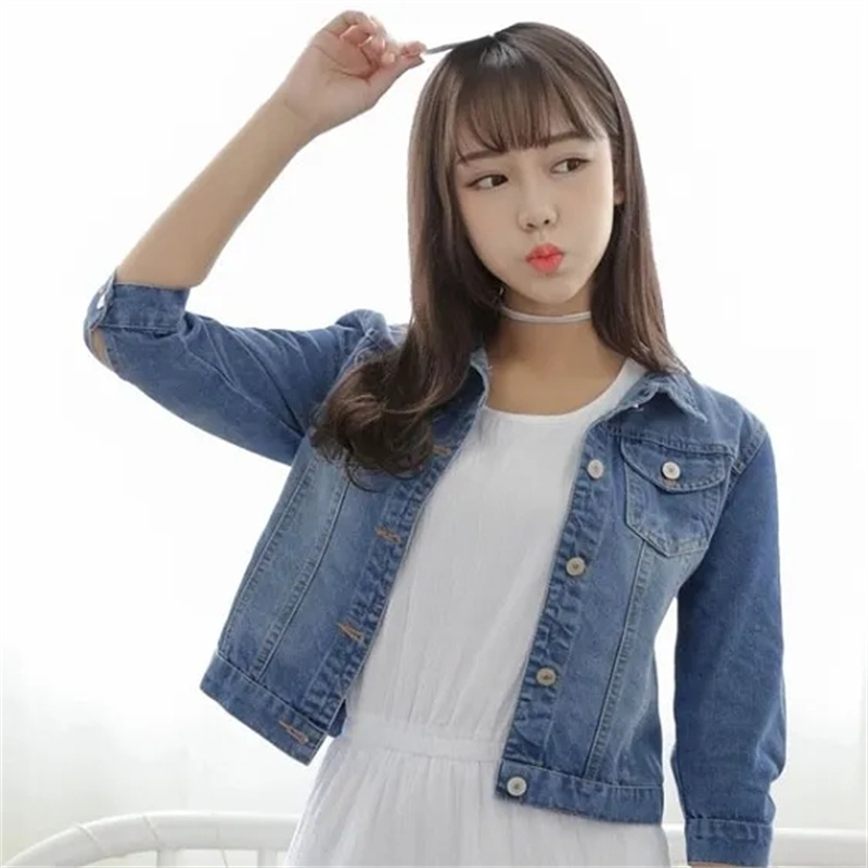 Jaqueta jeans feminina meia ma - Down Jacket Packable avaliação e preço