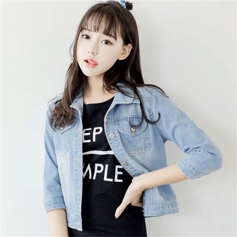 Jaqueta jeans feminina meia ma - Down Jacket Packable avaliação e preço